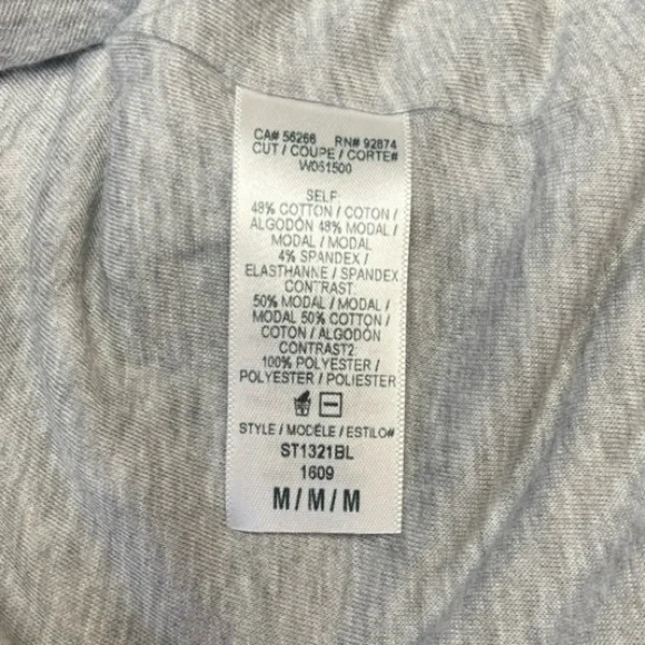 Splendid Varsity Bomber Jacket - Gray, Black, White - Medium - Picture 8 of 10